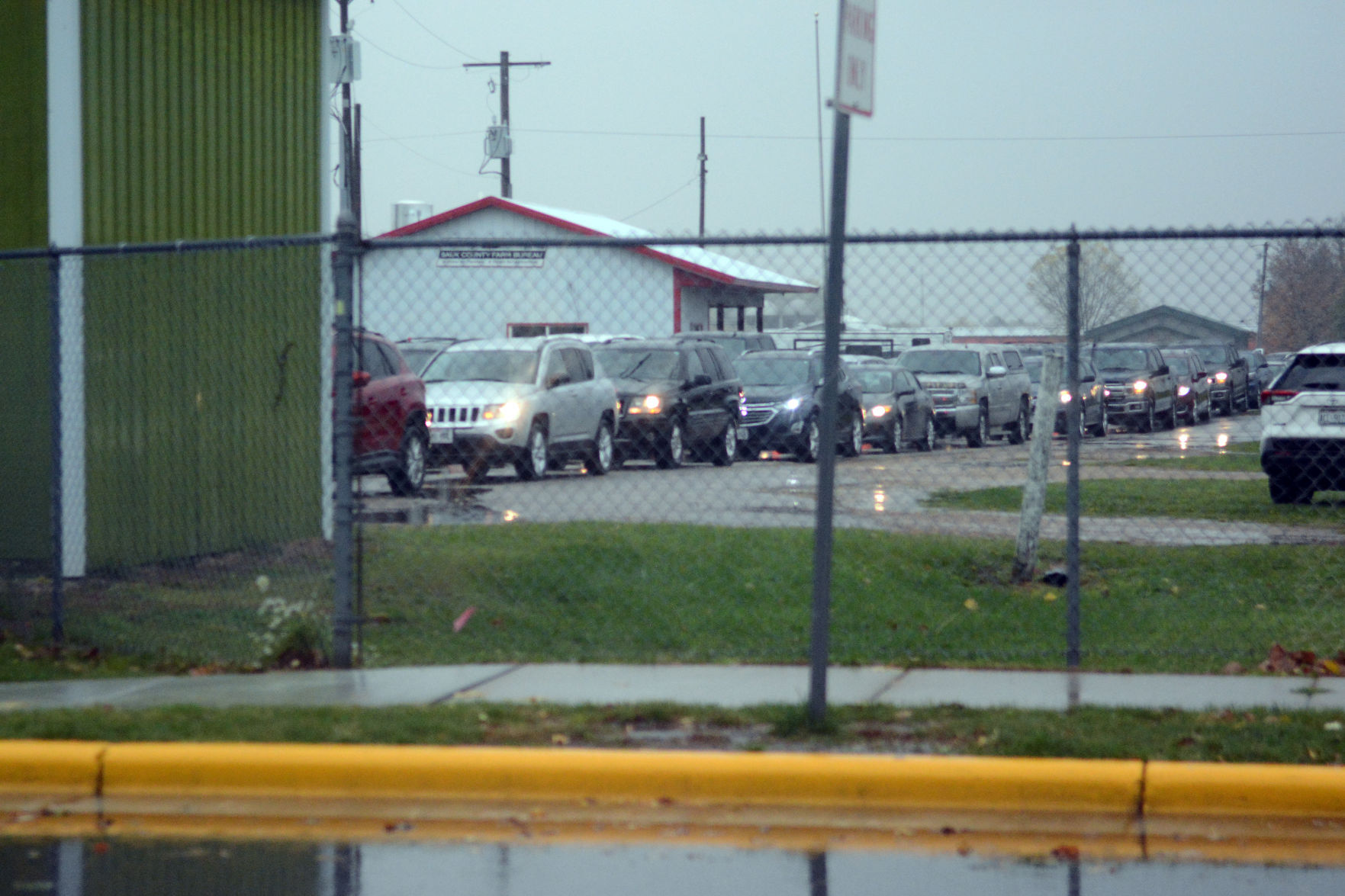 National Guard conducts COVID-19 testing in Baraboo, Oct. 12